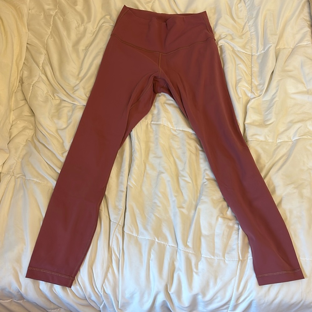 Dusty rose pink size 4 lululemon leggings